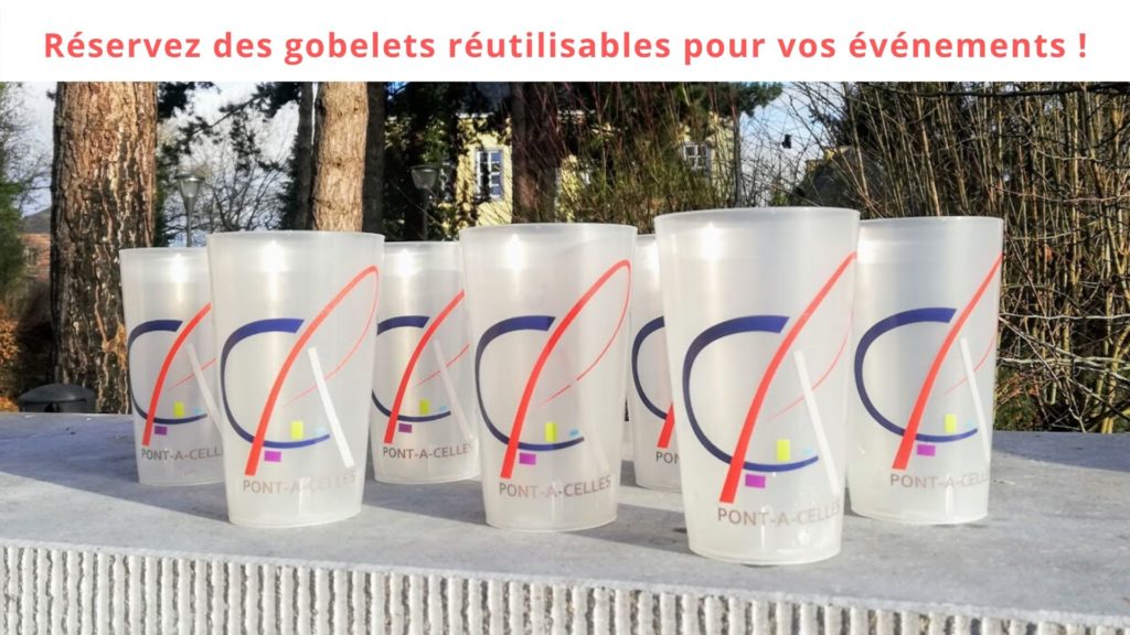 Gobelets réutilisables 