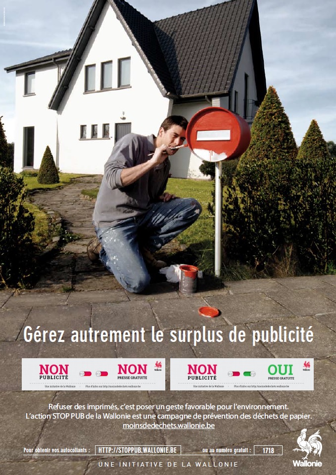 Stop Pub (gratuit, à imprimer) - Zéro Déchet Débutant