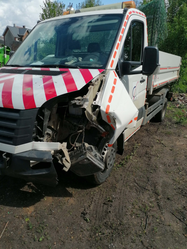 Camionnette communale déclassée