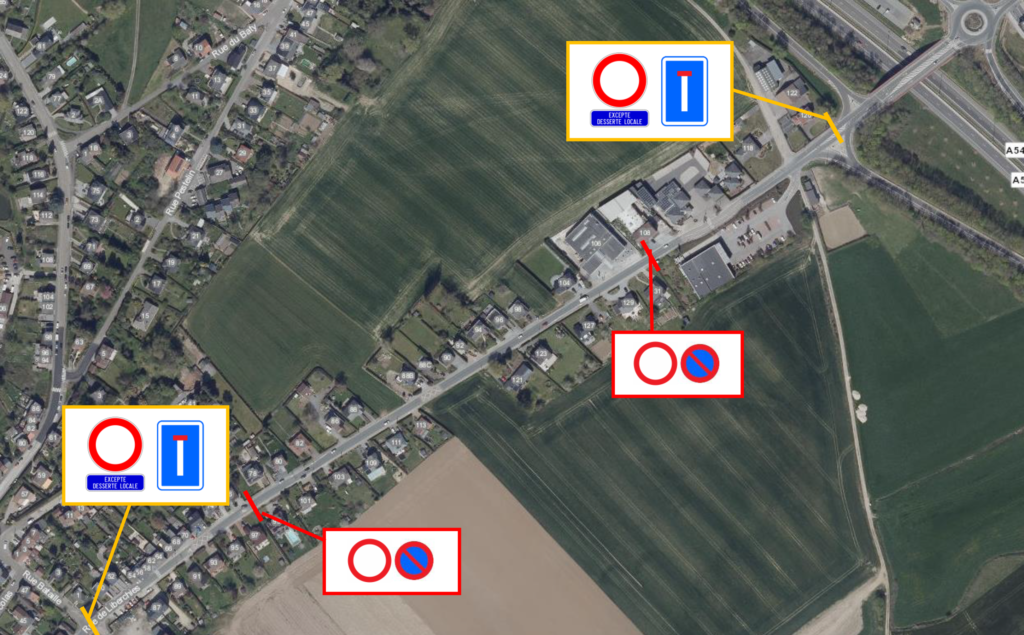 Rue Liberchies - Fermeture voirie - Signalisation et déviation-1