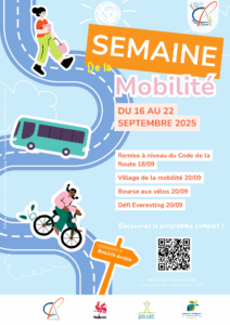Affiche semaine de la mobilité 2025